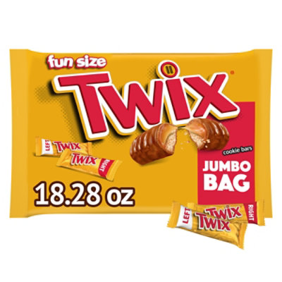 TWIX Caramel Fun Size Chocolate Cookie Candy Bars - 18.28 Oz - Image 1