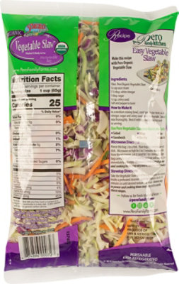 Pero Veggie Slaw Organic - 10 OZ - Image 6