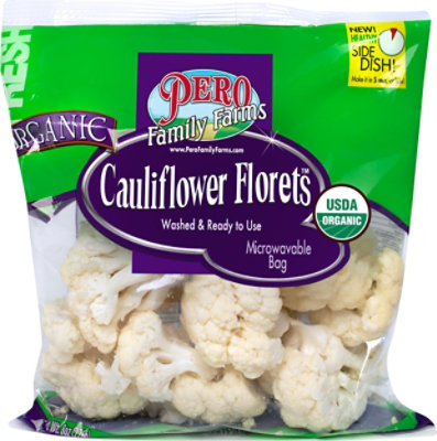 Pero Cauliflower Florets Organic - 8 OZ - Image 2