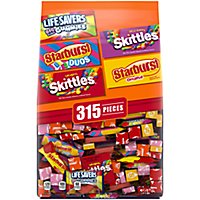 Life Savers Gummy Starburst & SKITTLES Fun Size Assortment Bulk Halloween Candy - 97.68 Oz - Image 1