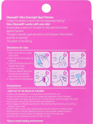 Clearasil Ultra Overnight Spot Patches - 18 CT - Image 4