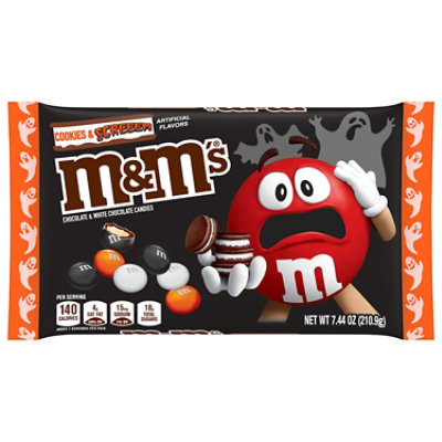 M&MS Cookies & Screem Chocolate Halloween Candy - 7.44 Oz - Image 3