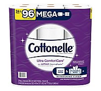 Cottonelle Ultra ComfortCare Mega Roll  Soft Bath Tissue - 24 Roll