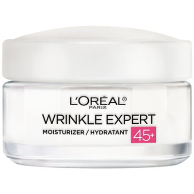 L'Oreal Paris Wrinkle Expert 45+ Anti-Aging Face Moisturizer - 1.7 Oz - Image 1