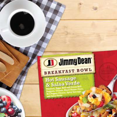 Jimmy Dean Hot Sausage & Salsa Verde Breakfast Bowl - 7 OZ - Image 2