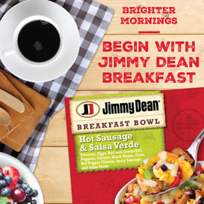 Jimmy Dean Hot Sausage & Salsa Verde Breakfast Bowl - 7 OZ - Image 3