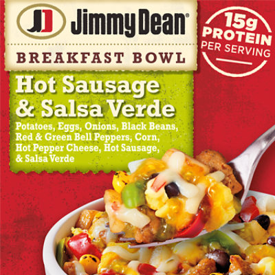 Jimmy Dean Hot Sausage & Salsa Verde Breakfast Bowl - 7 OZ