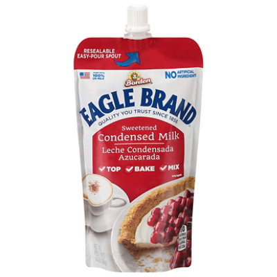 Eagle Sweetened Condensed Milk Pouch - 14 OZ - Image 1