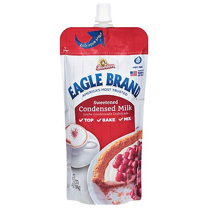 Eagle Sweetened Condensed Milk Pouch - 14 OZ - Image 1