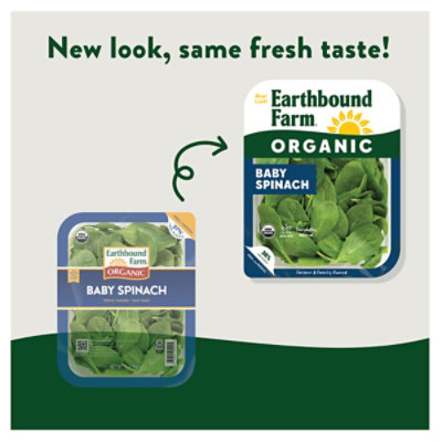 Earthbound Farm Organic Baby Spinach Tray - 5 Oz - Image 2