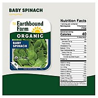 Earthbound Farm Organic Baby Spinach Tray - 5 Oz - Image 4