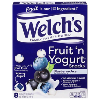 Welchs Blueberry Acai Fruit N Yogurt - 5.6 OZ - Image 3