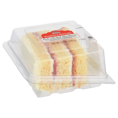 Ccakerie Strawberry Shortcake Cake 3 Layer - 6.7 OZ