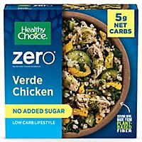 Healthy Choice Zero Verde Low Carb Lifestyle Chicken Bowl Single Serve Frozen Meal - 9.5 Oz - Image 1