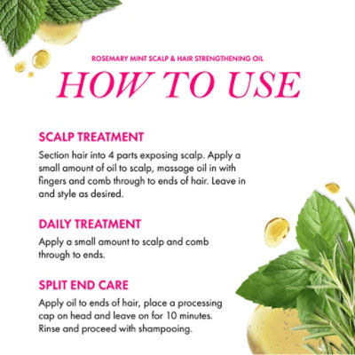 Mielle Rosemary Growth Oil - 2 OZ - Image 4
