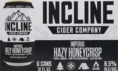 Incline Imperial Honeycrisp Cider In Cans - 6-12 FZ - Image 2