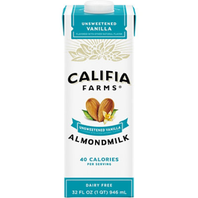 Califia Farms Unsweetened Vanilla Almond Milk - 32 Fl. Oz.
