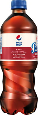 Pepsi Soda Shop Black Cherry Pet Bottle - 20 FZ - Image 6