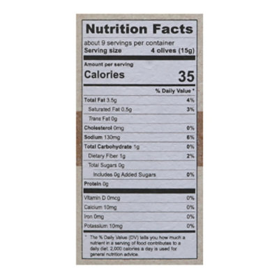 Divina Pitted Castelvetrano Olive Orgnc - 4.9 OZ - Image 4