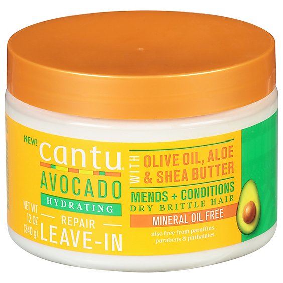 Cantu Avocado Leave In Repair Cream - 12 OZ