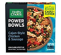 Healthy Choice Power Bowls Cajun Style Chicken And Sausage With Riced Cauliflower Frozen - 9.4 Oz