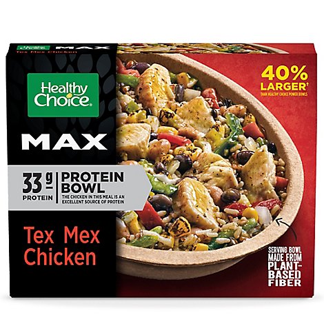 Healthy Choice Max Bowl Tex Mex Chicken Frozen Meal - 14 OZ