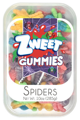 Zweet Neon Sour Spiders - 10OZ - Image 1