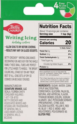 Bc Writing Icing Hldy Color - 2.7 OZ - Image 6