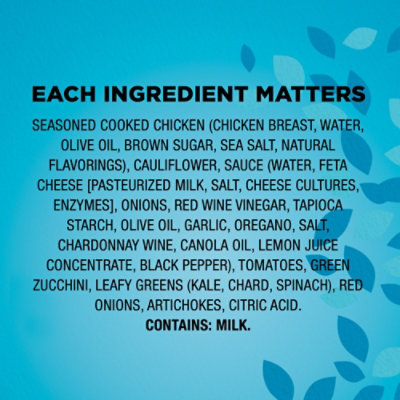 Healthy Choice Power Bowls Greek Style Chicken With Riced Cauliflower Frozen Meal - 9.5 Oz - Image 5