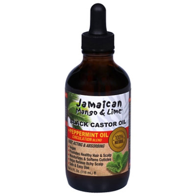 Jamaican Mango & Lime Black Castor Oil Peppermint - 4 OZ - Image 2