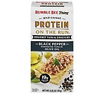Bumble Bee Olive Oil Black Pepper On The Run Tuna Kit - 3.5 OZ