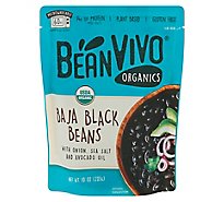 BeanVivo Organic Baja Black Beans - 10 Oz