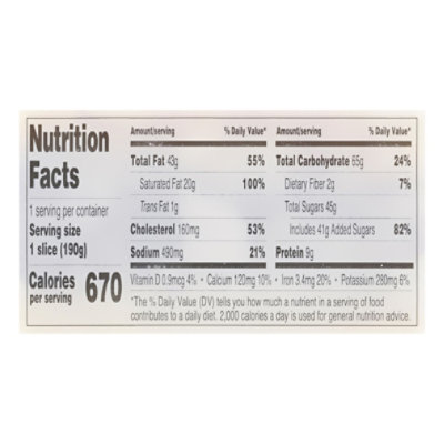 Cakerie Tuxedo Truffle Mousse Cake 3 Layer - 6.7 OZ - Image 4