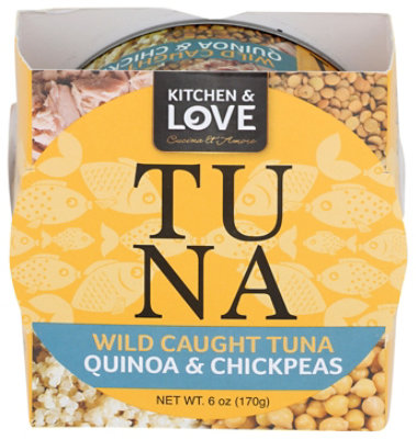 Kitchen N Love Meal Tuna Quinoa N Chckps - 6 OZ - Image 1