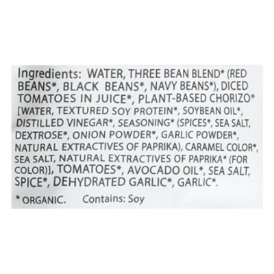 BeanVivo Organic Vegan Chili Three Bean - 10 Oz - Image 5