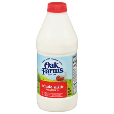 Oak Farms Whole Milk - 1 Quart - Image 3