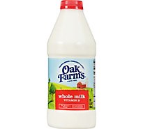 Oak Farms Dairy Whole Milk With Vitamin D - 1 Quart