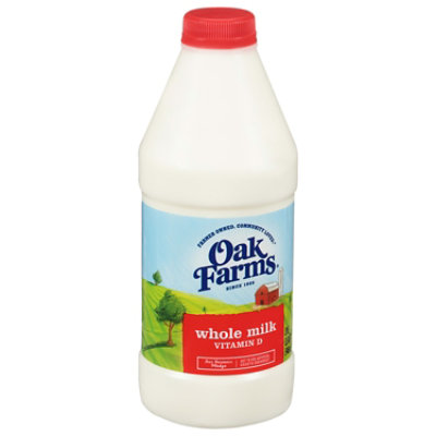 Oak Farms Whole Milk - 1 Quart - Albertsons