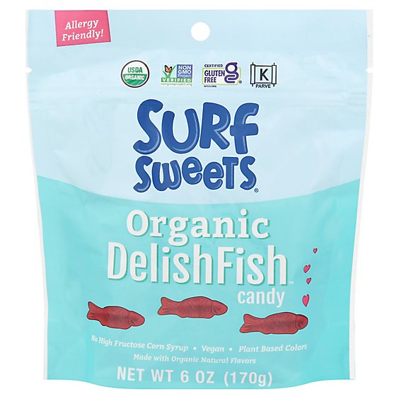 Surf Sweets Candy Delish Fish - 6 OZ