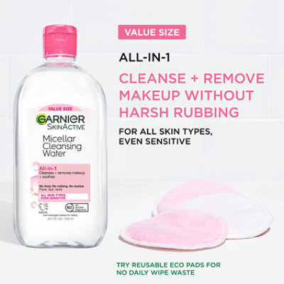 Garnier SkinActive Micellar Cleansing Water For All Skin Types - 23.7 Fl. Oz. - Image 1