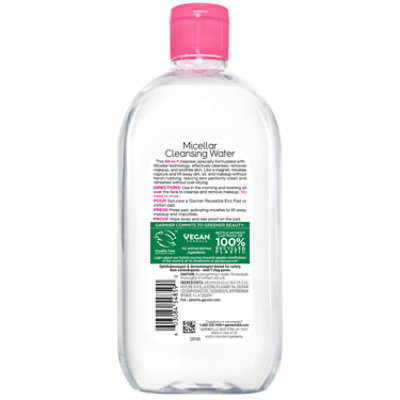 Garnier SkinActive Micellar Cleansing Water For All Skin Types - 23.7 Fl. Oz. - Image 2