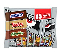 Snickers Twix Milky Way Chocolate Halloween Candy Bars Variety Pack - 49.47 Oz