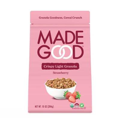 MadeGood Light Granola Strawberry - 10 OZ - Image 1