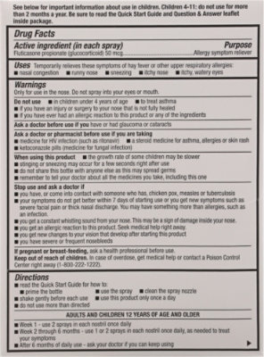 Signature Care Fluticasone Nasal Spray 144 Sprays - .62 FZ - Image 6