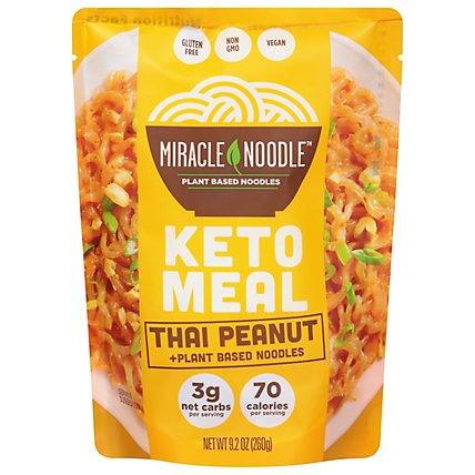 Miracle Noodle Keto Meal Thai Peanut - 9 OZ - Image 1