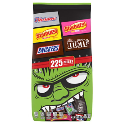 M&M'S Snickers Starburst And 3 Musketeers Bulk Variety Pack Halloween Candy - 67.97 Oz - Image 3