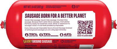 Impossible Savory Sausage Plant Based - 14 OZ - Image 4