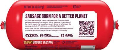 Impossible Savory Sausage Plant Based - 14 OZ - Image 5