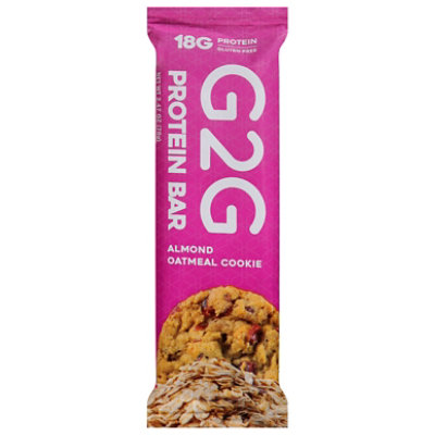G2g Protein Bar Almond Oatmeal Cookie - 2.47 OZ - Image 1