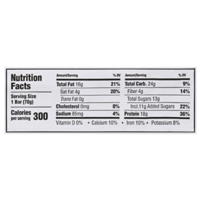 G2g Protein Bar Almond Oatmeal Cookie - 2.47 OZ - Image 3